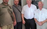 Заступник директора Департаменту кіберзахисту Держспецзв’язку України Олександр Бакалинський  та начальник управління Держспецзв’язку в Закарпатській області Петро Маркевич на кафедрі ТЕІБ