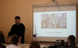 Переможець міжнародного конкурсу «AI at Work» Павло Данилюк прочитав першу лекцію для майбутніх фахівців із кібербезпеки
